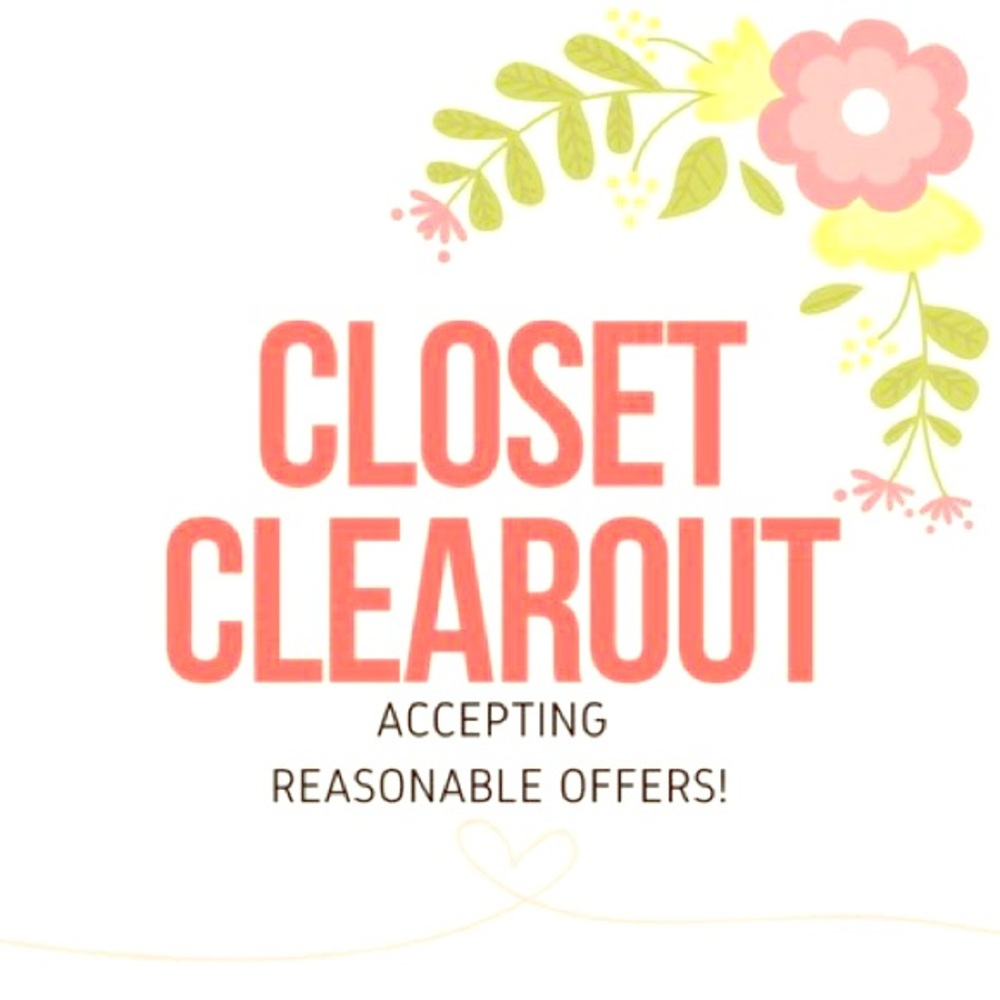 **Closet Clear out**